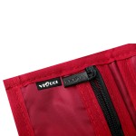 VIAGGI Travel Cash Carrier Wallet - Red